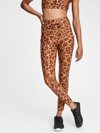 GapFit High Rise Blackout Full Length Drawcord Leggings | Gap (US)