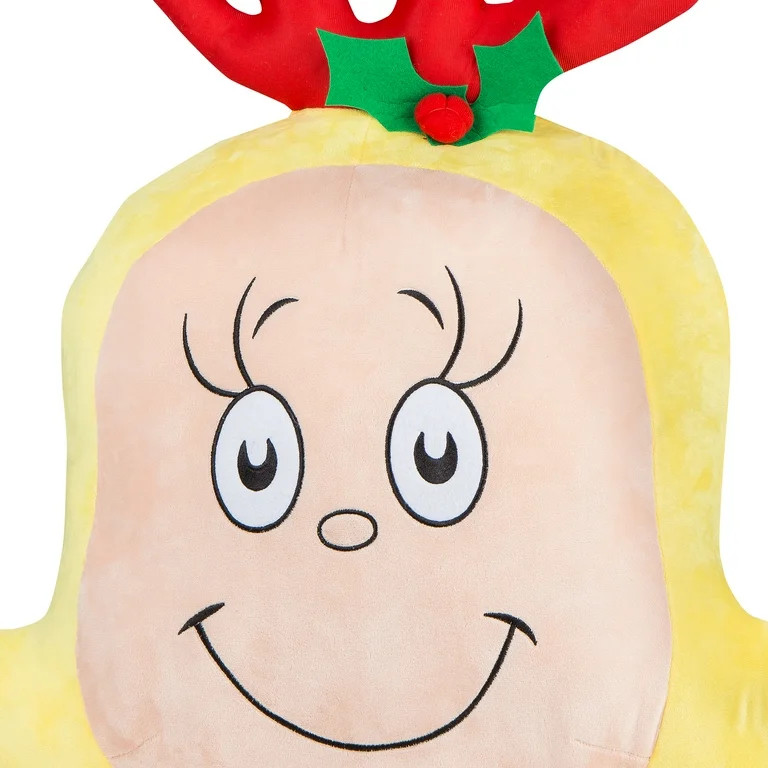 30 inch Season's Plush Greeters Green Hanging Cindy Lou Who from Dr. Seuss the Grinch Christmas D... | Walmart (US)