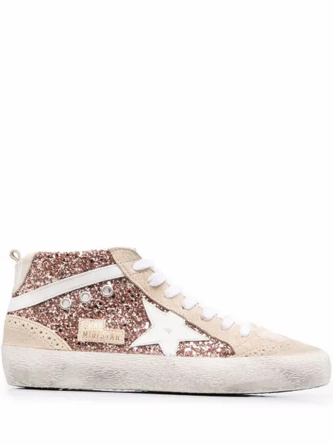 Mid Star glitter sneakers | Farfetch (US)