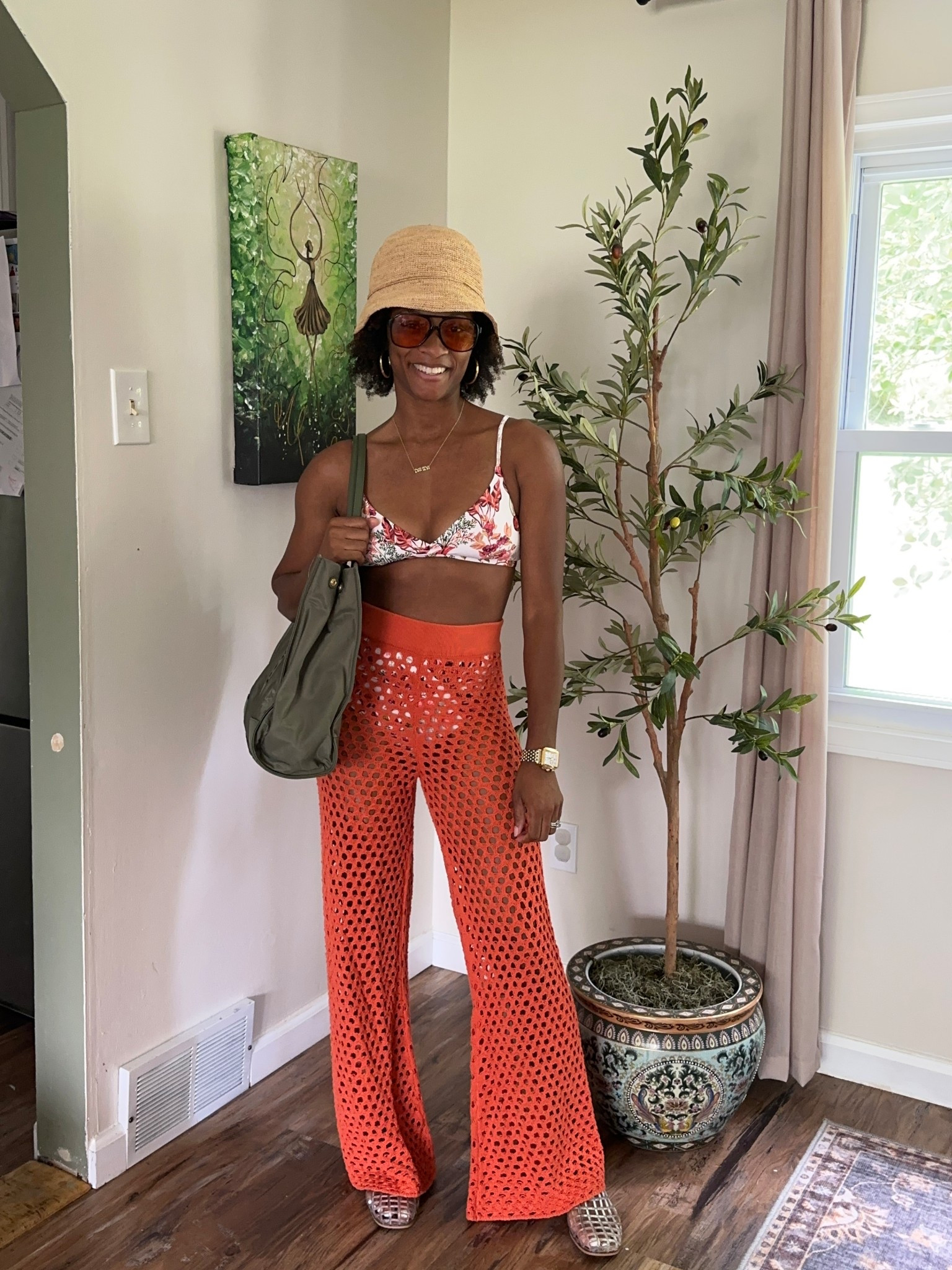 Swim suit wearing size XS and Small in pants

#LTKSummerEdit #LTKSwim