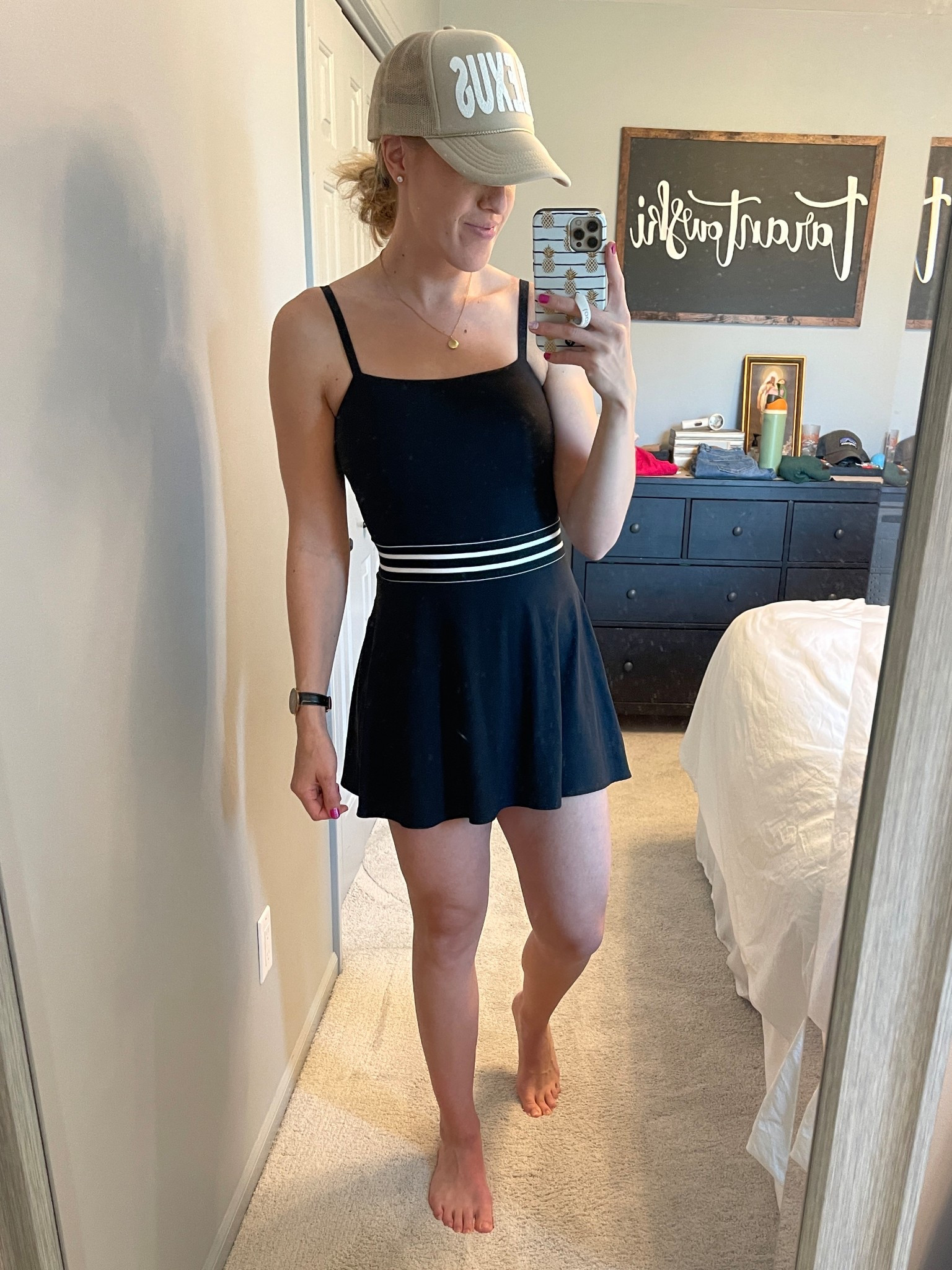 Dress on sale for $30! Great go to for the summer- built in bra with removable pads and shorts underneath! Plus it’s cute and an easy way to “dress up” an athletic look! Also easy nursing for my breastfeeding mamas out there!

#LTKActive #LTKFindsUnder50 #LTKSaleAlert
