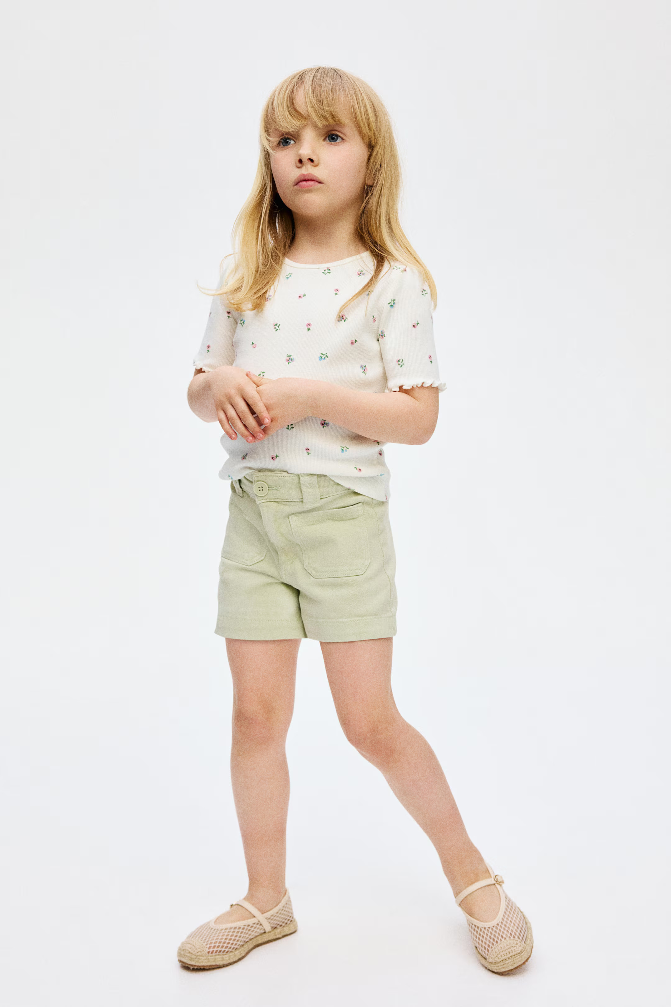 Ribbed Cotton Top | H&M (US + CA)