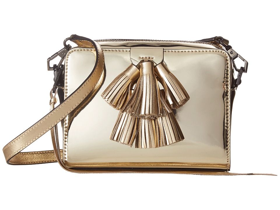 Rebecca Minkoff - Mini Sofia Crossbody (Pale Gold) Cross Body Handbags | Zappos