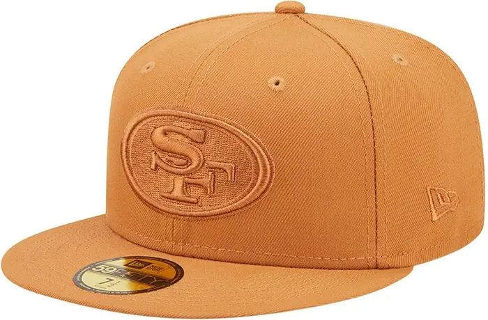 New Era Men's New Era Brown San Francisco 49ers Team Color Pack 59FIFTY Fitted Hat | Nordstrom | Nordstrom