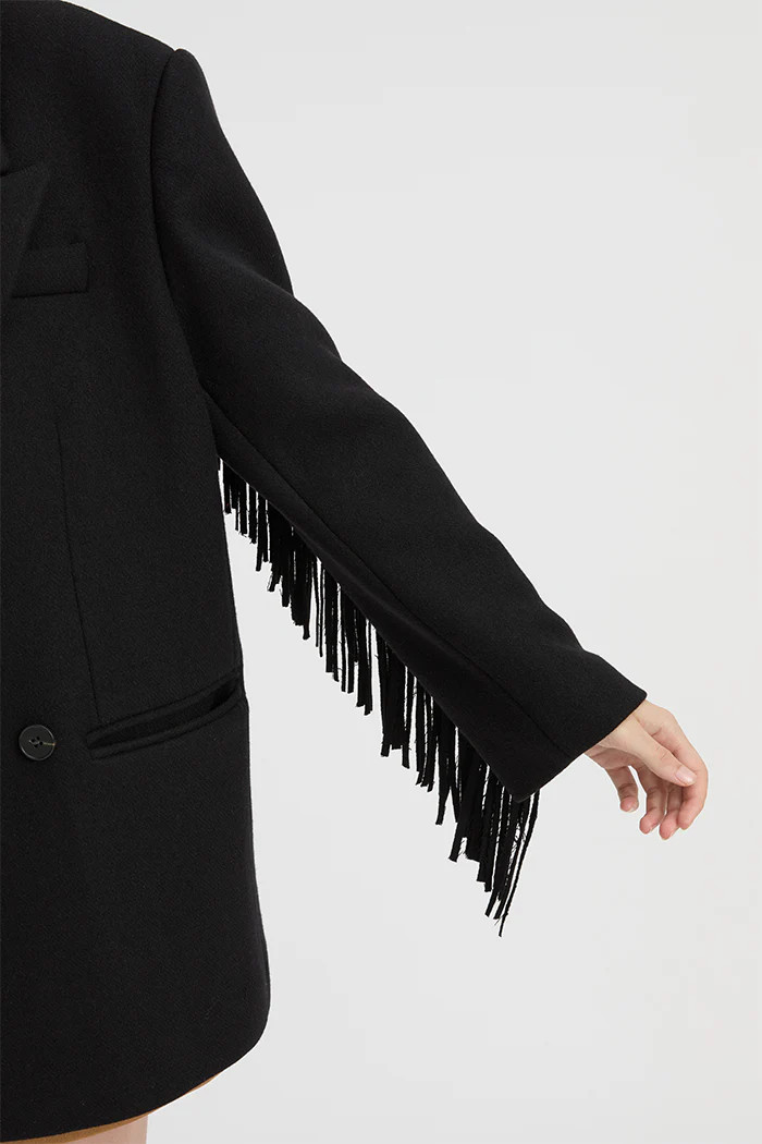 Austin Blazer Black | Reliquia Collective & Blanca