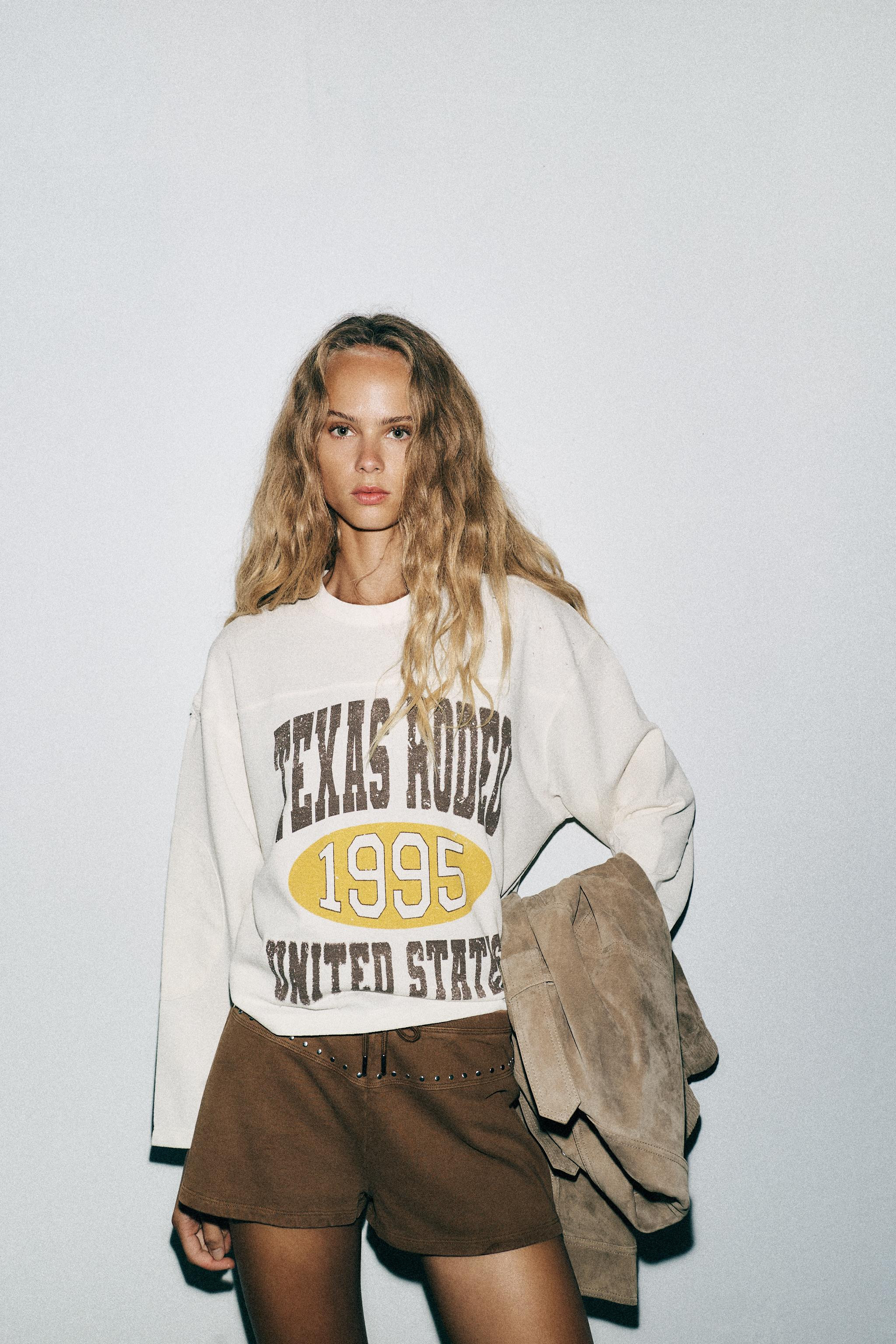 TEXT SWEATSHIRT | Zara US