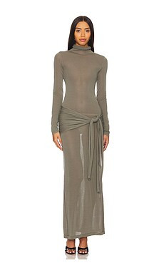 Lovers and Friends Elma Maxi Dress in Moss Green from Revolve.com | Revolve Clothing (Global)