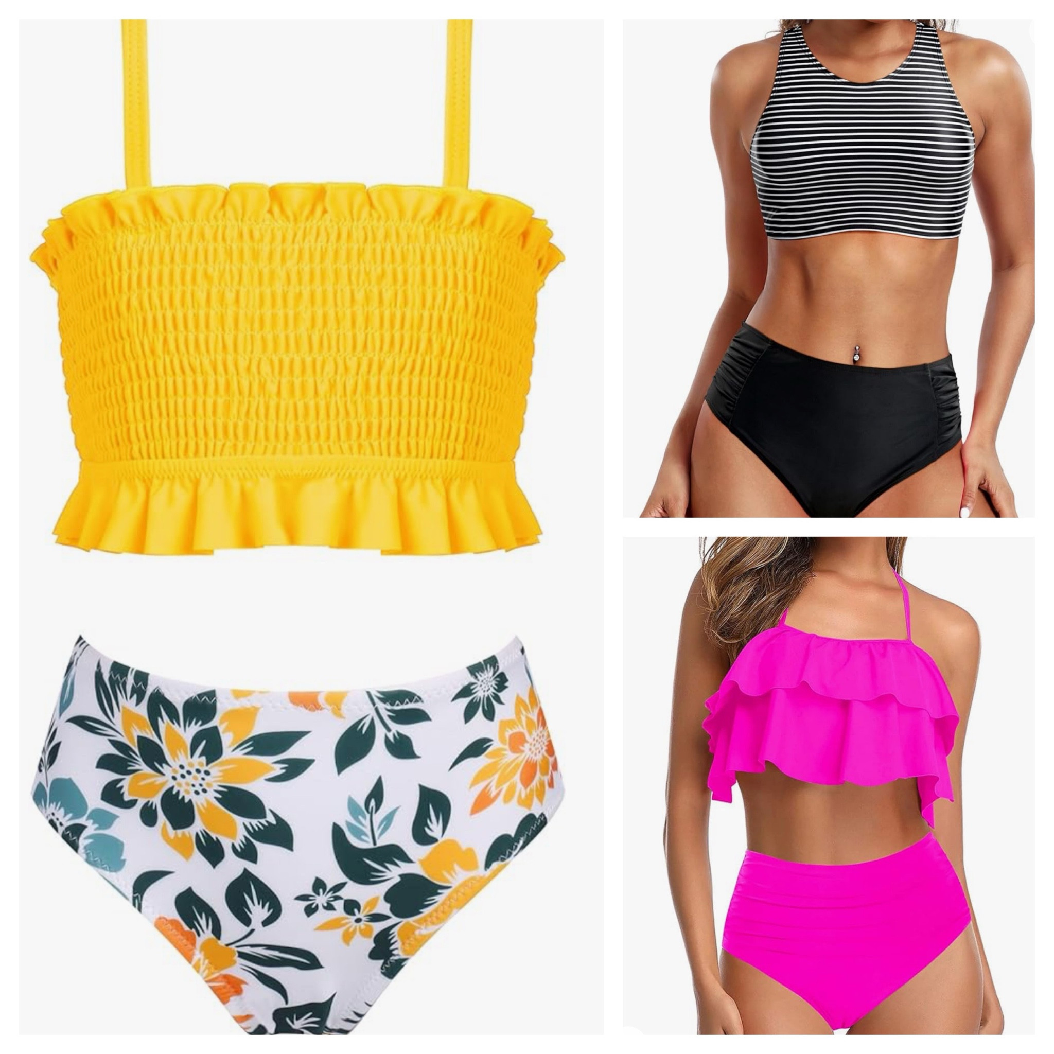 Age appropriate/modest bikinis for preteen girls 

Harper is in a XXS women’s or 13-14 girls 

#LTKSwim #LTKSeasonal