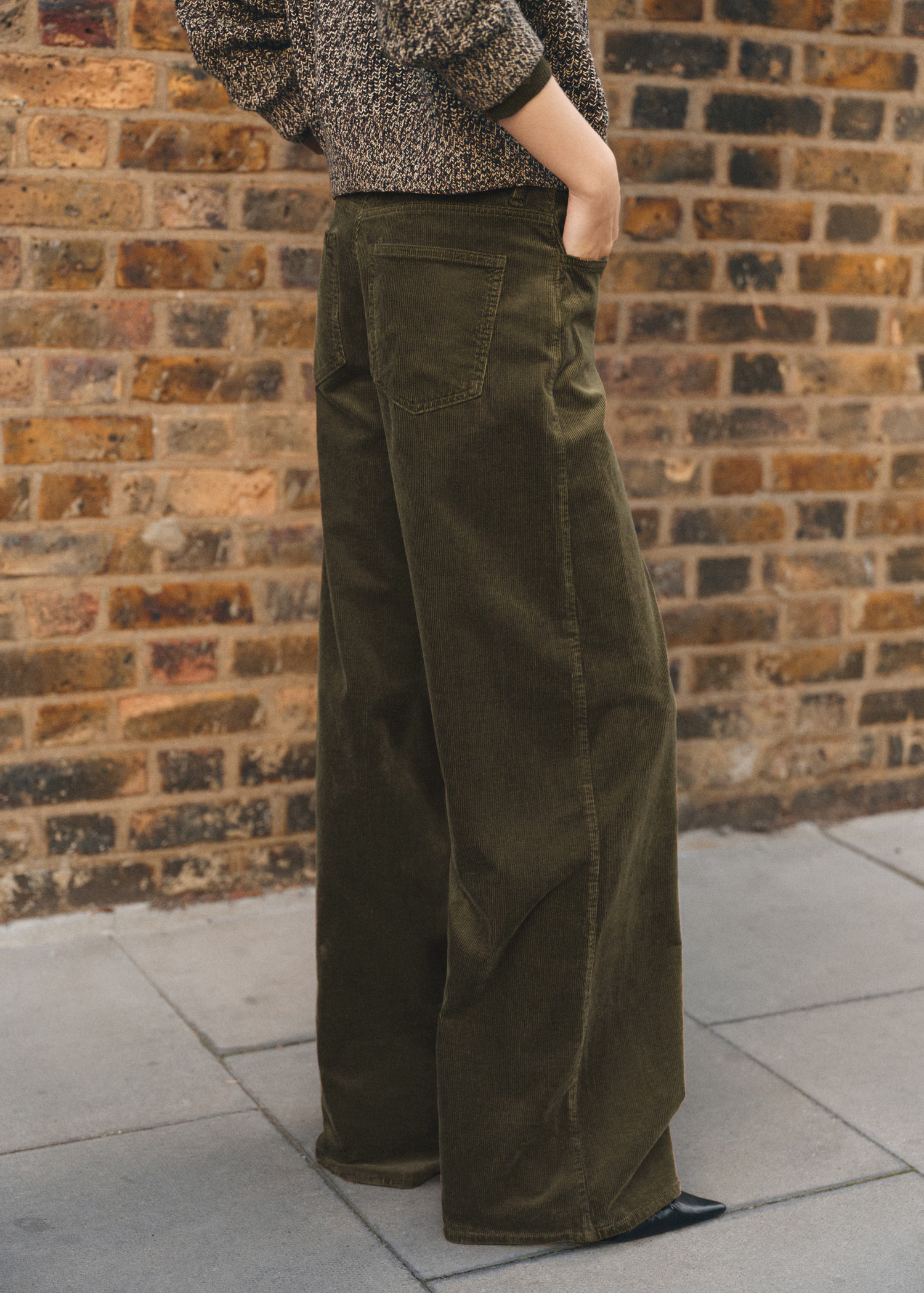 Wide-leg corduroy jeans | Mango (US/MX/AU)