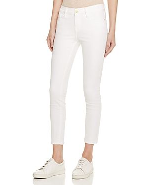 Frame Le Color Crop Jeans in Blanc | Bloomingdale's (US)
