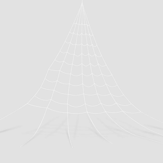 25&#39; Mega Spiderweb White Halloween Decorative Prop - Hyde &#38; EEK! Boutique&#8482; | Target