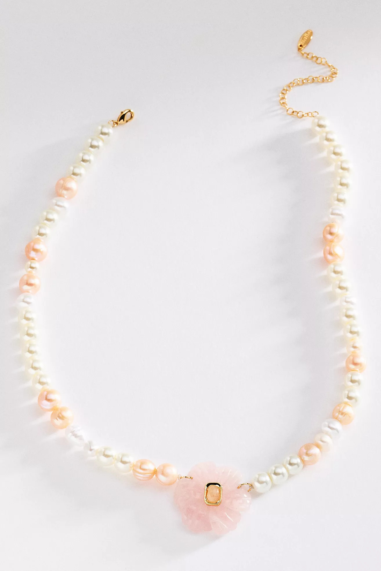 Icon Pendant Beaded Necklace | Anthropologie (US)