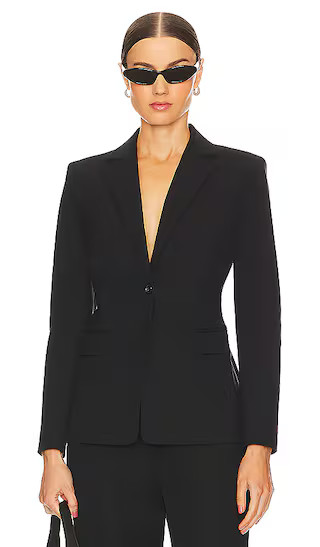 Sculpt Blazer in Black | Revolve Clothing (Global)