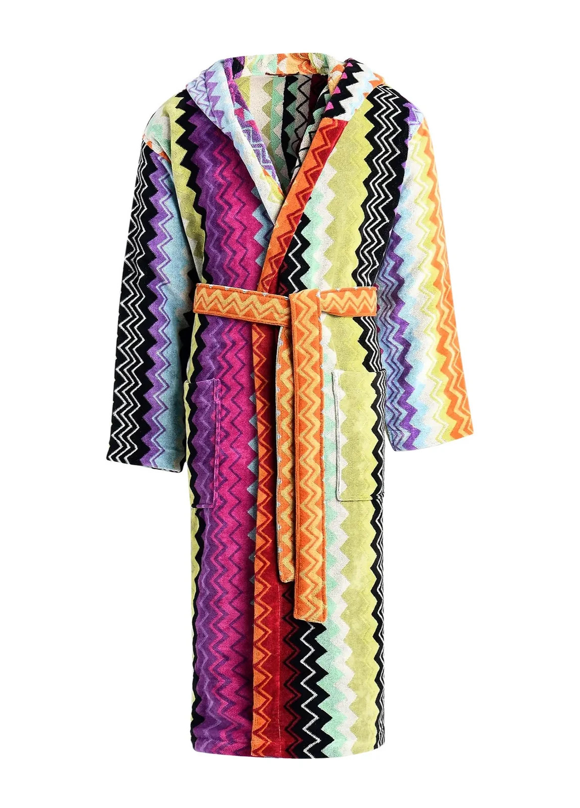 Missoni Home Giacomo Hooded Bathrobe | Cettire Global