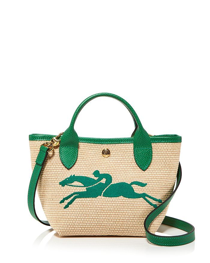 Longchamp Woven Crossbody Bucket Bag Handbags - Bloomingdale's | Bloomingdale's (US)