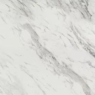 Wilsonart 4 ft. x 8 ft. Laminate Sheet in Calcutta Marble with Premium Textured Gloss Finish 4925... | The Home Depot