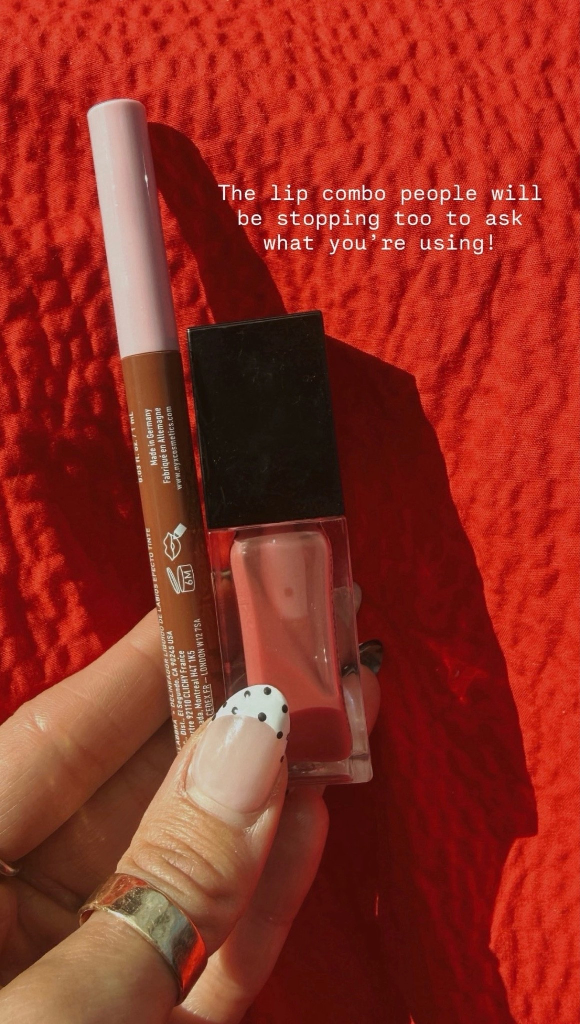 🤍 E.L.F: Rose Envy NYX: No 2
The lip combo people
will be stopping to ask you what you're using🤭

#LTKBeauty #LTKootd
#LTKdayinmylife
