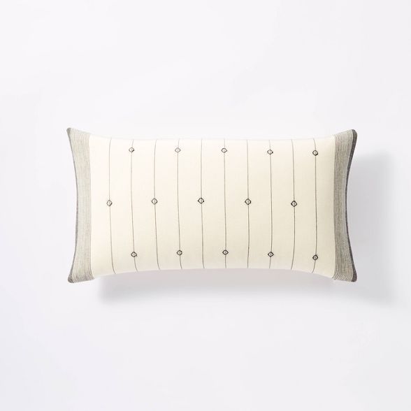 Dobby Striped Throw Pillow - Threshold™ designed with Studio McGee | Target