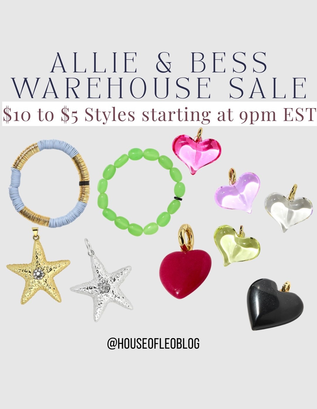 Warehouse sale begins 9pm EST. Fill your carts now and check out when the sale begins to snag the sale prices!

#LTKSaleAlert