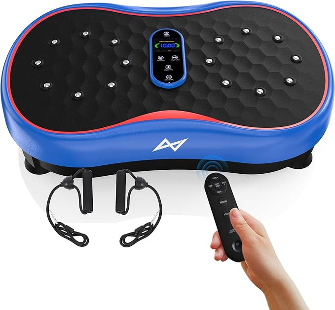 AXV Vibration Plate Fitness Platform Exercise Machine Vibrating Shaking Full Body Shaker Workout ... | Amazon (US)