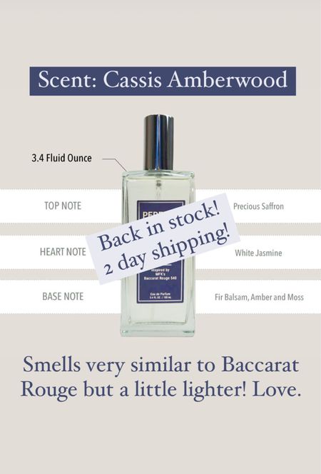 Baccarat rouge smell-a-like! Love this affordable version! 
