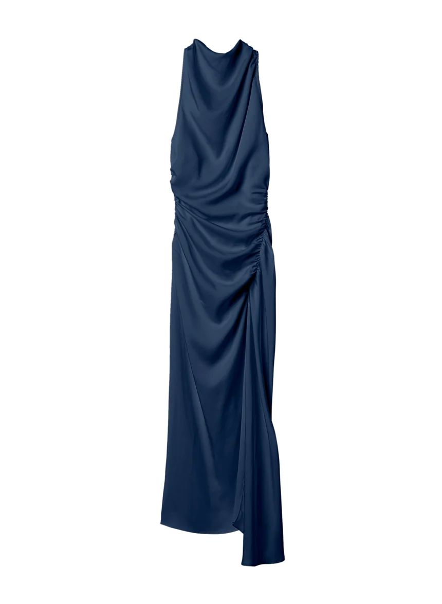 Inez Satin Midi Dress | A.L.C