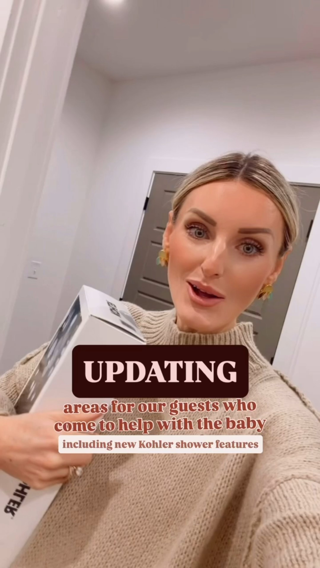 We’ve been working on refreshing the guest room for family who will be visiting once baby girl arrives! I’m so excited about this hand shower we just installed. It comes with several different attachments, and I can’t wait for our guests to enjoy a spa-like experience! #Kohler @Kohler #KohlerPartner

Loverly Grey, kohler, bathroom renovation, showerhead, shower, guest bathroom, home finds, home inspo 