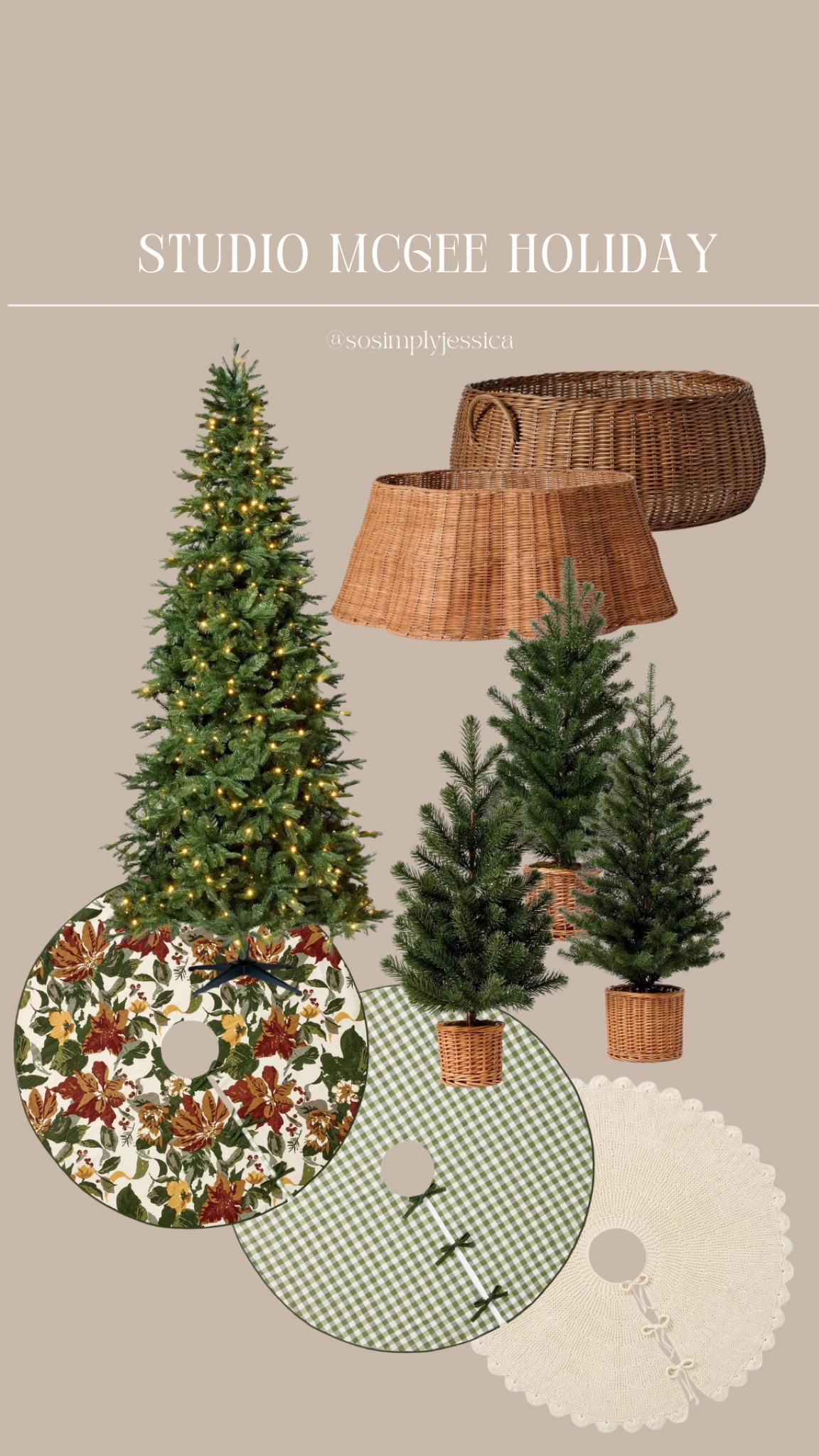 Studio McGee x Target new Holiday line launches tomorrow and you don’t want to miss out! Everything always sales out so fast loving these Christmas trees.

Target, seasonal, holiday, Christmas decor, Studio McGee, home, Christmas trees, tree skirts, tree collar

#LTKSeasonal #LTKHome #LTKxTarget