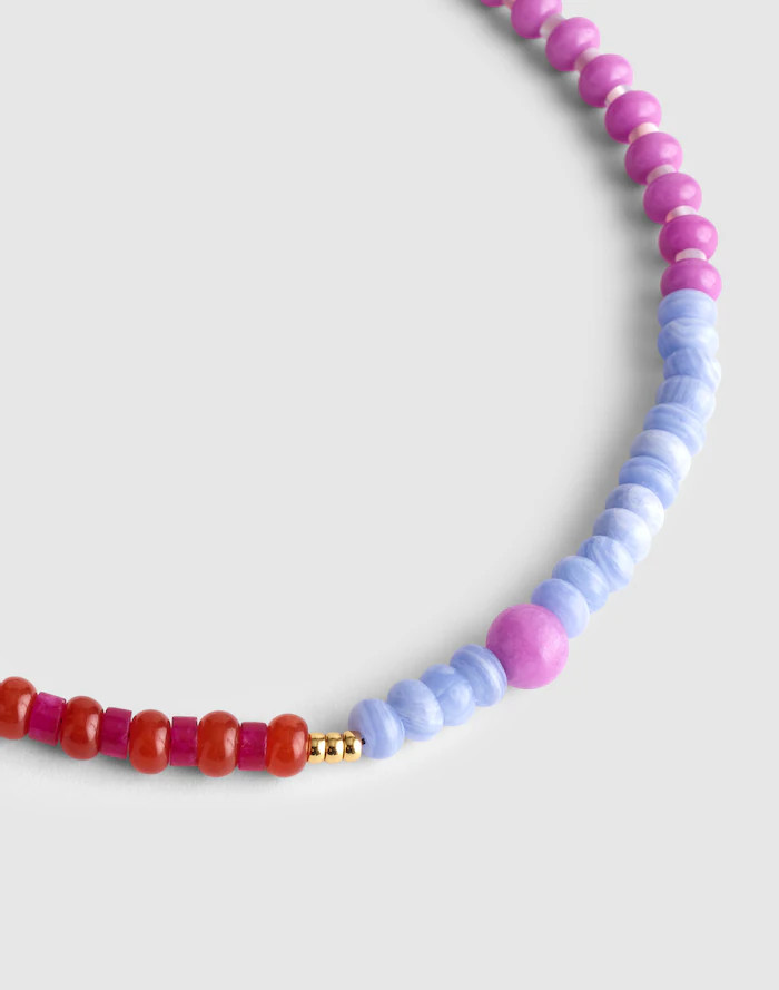 Semiprecious Beaded Choker Necklace | Madewell