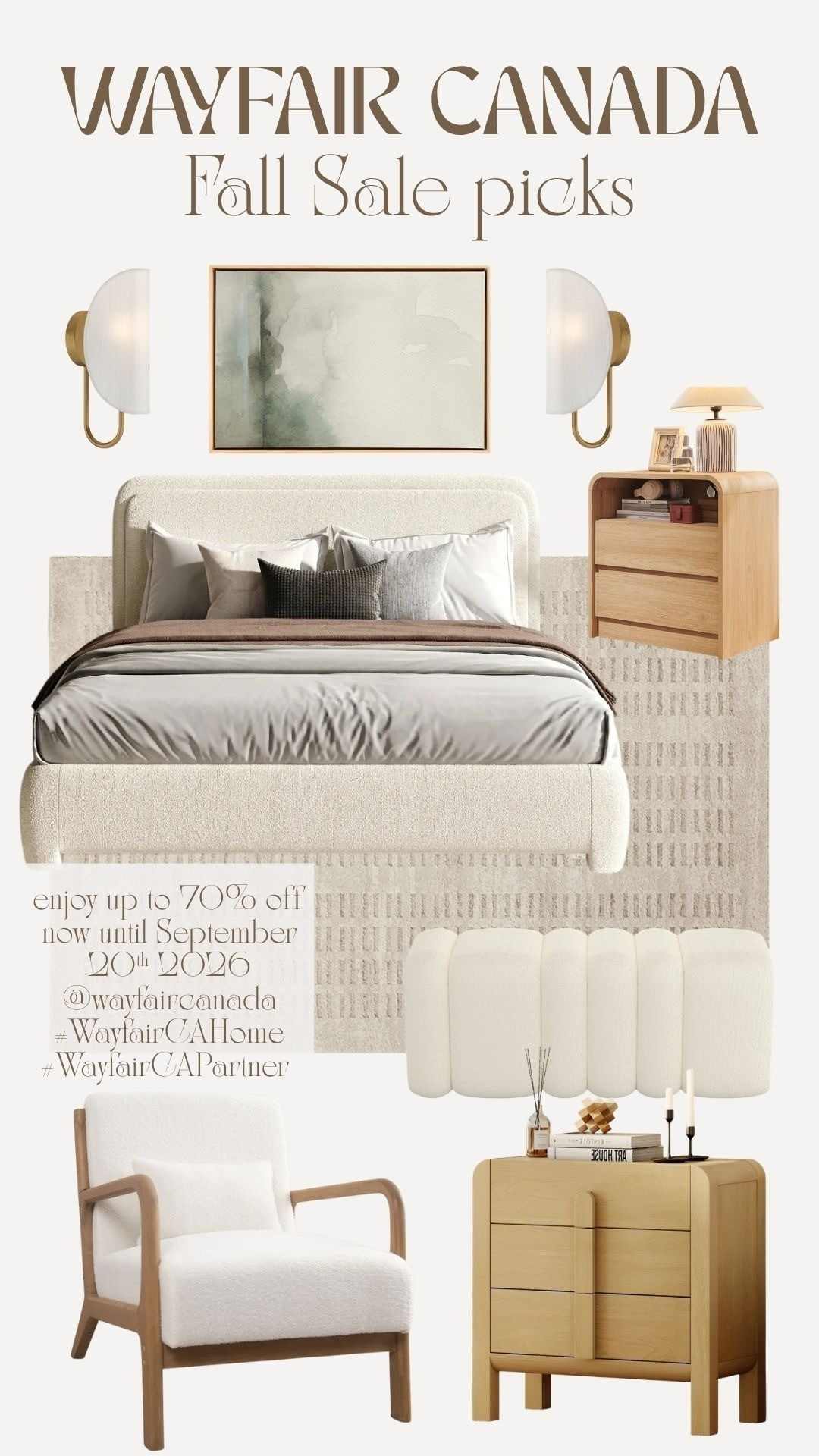 create a cozy bedroom for fall with these Wayfair Canada Fall Sale picks!

Enjoy up to 70% off now until September 20th!

@wayfaircanada 

 #WayfairCAHome #WayfairCAPartner