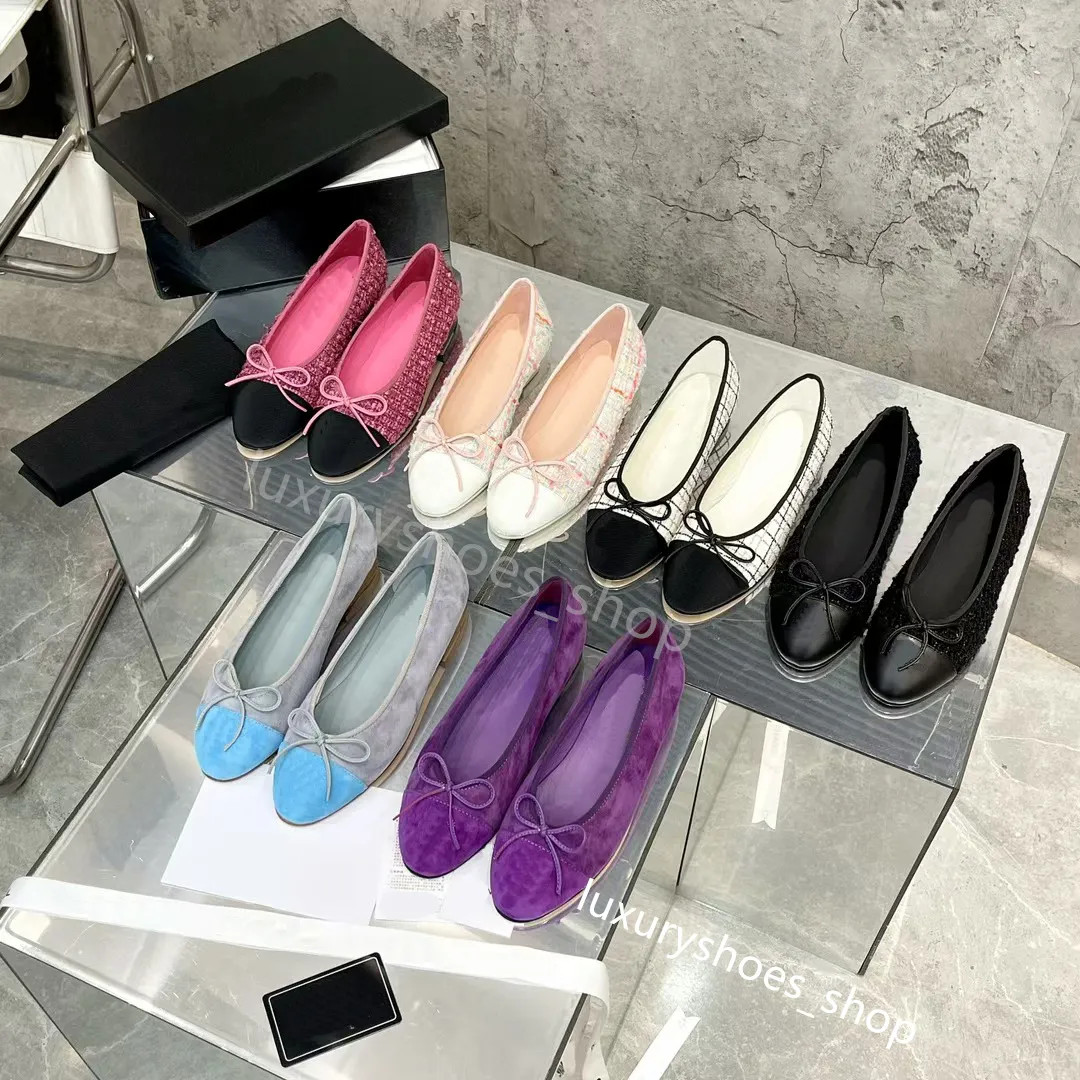 Save Big on Bulk Shoes Ballet Flats Dress Shoes Paris Women Ballet Flats Shoes Genuine Leather Sp... | DHGate