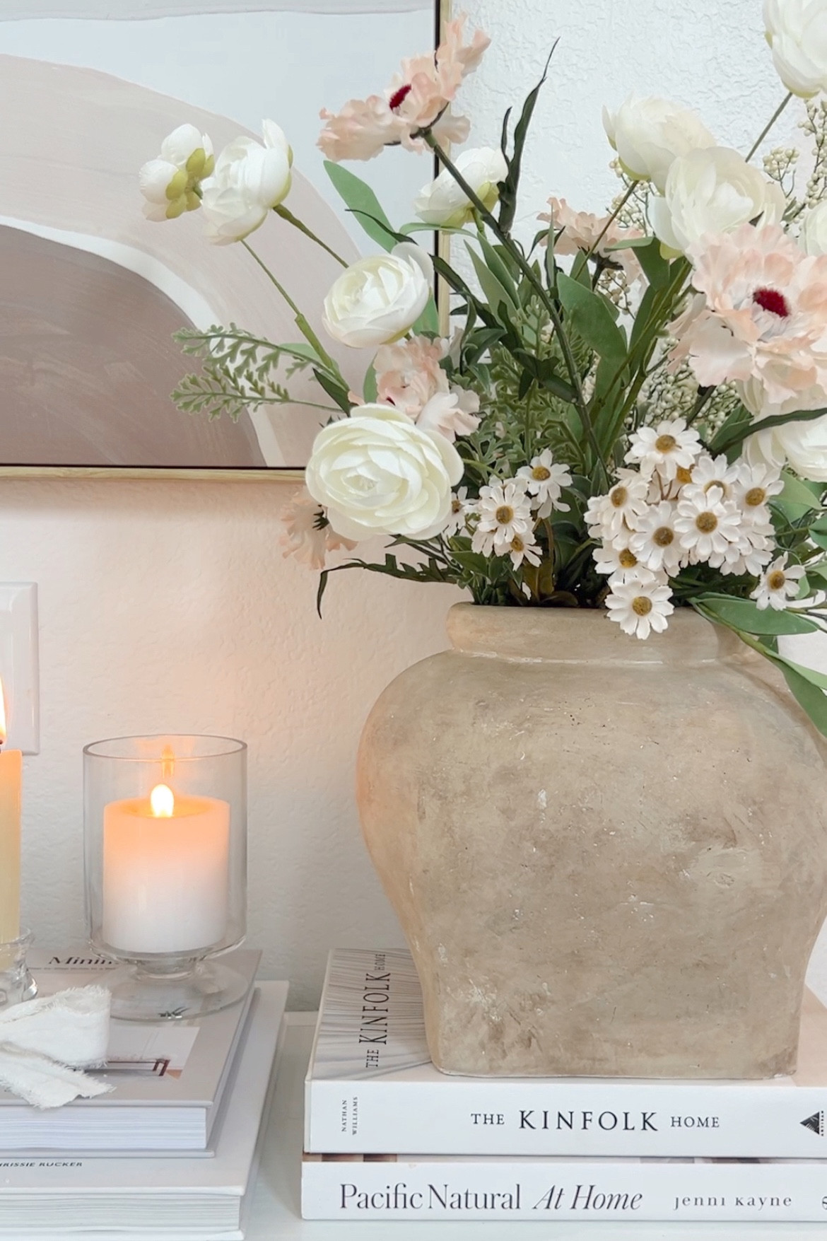 Faux flowers, spring decor, spring home, home decor 

#LTKhome #LTKparties #LTKSeasonal