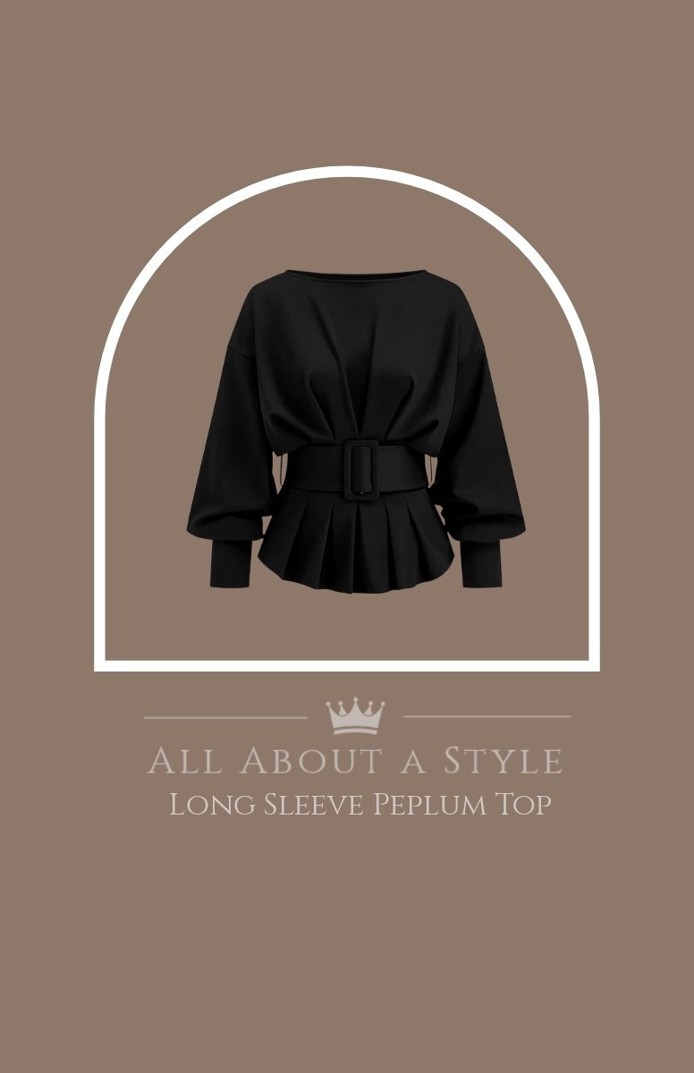 Snatched, structured, and so chic. 

This boat neck peplum pullover gives instant waist definition with the cutest ruffle detail — comfy enough for day, polished enough for night.

#LTKStyle #LTKFinds #LTKFallFashion #PeplumTop #ChicStyle #FallOutfitIdeas #EffortlessStyle #OOTD

#LTKSeasonal #LTKootd