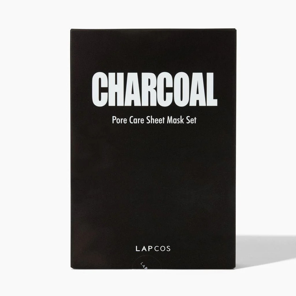 Charcoal Face Mask | Detoxifying Sheet Mask - LAPCOS | LAPCOS USA