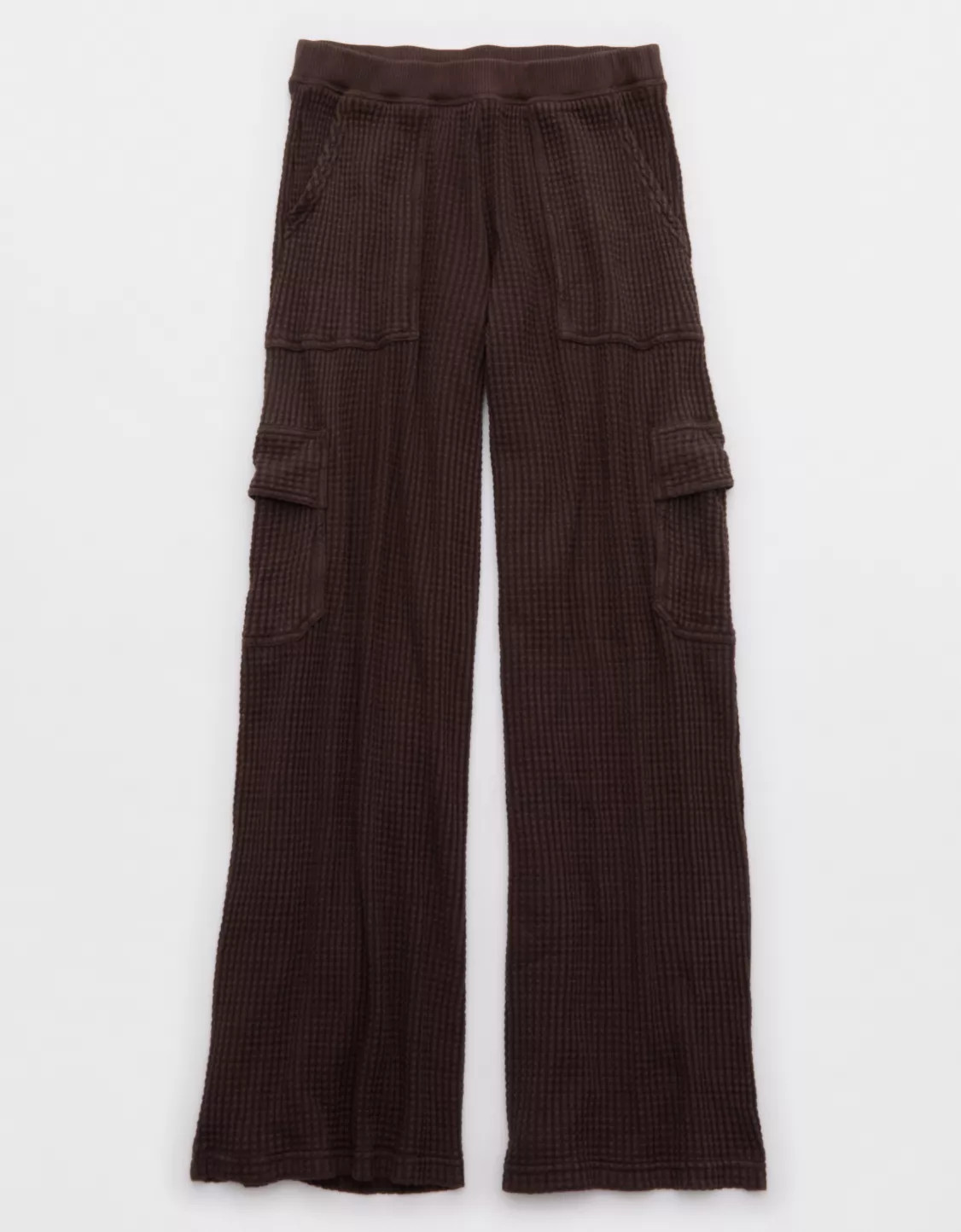 OFFLINE By Aerie Wow! Waffle Cargo Trouser | Aerie
