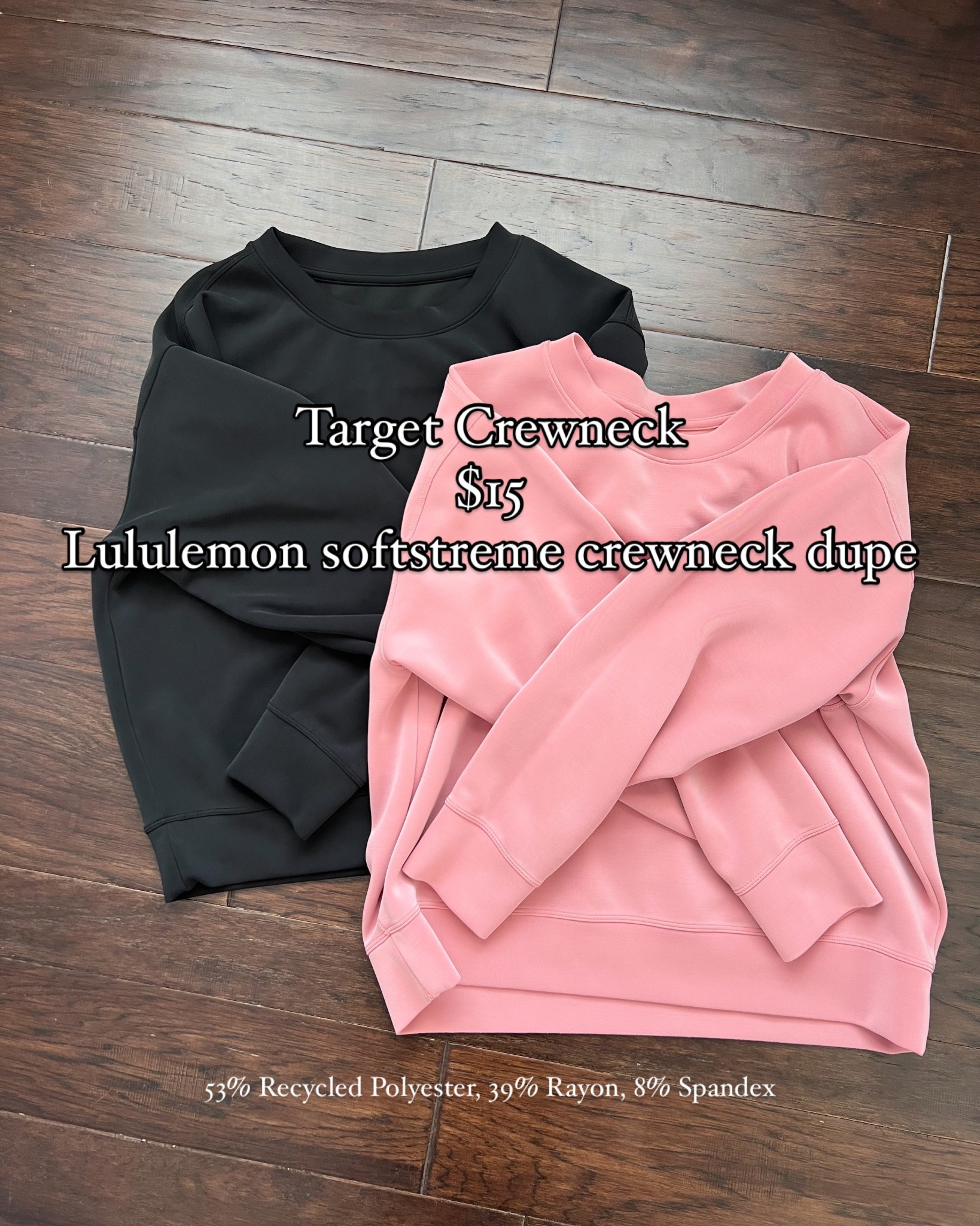 Softstreme crewneck dupe!!! Runs big so size down. Multiple colors and only $15!


Crewneck, softstreme, Lululemon, target fashion, spring looks, spring fashion, women’s clothing, women’s fashion

#LTKActive #LTKStyleTip #LTKFindsUnder50