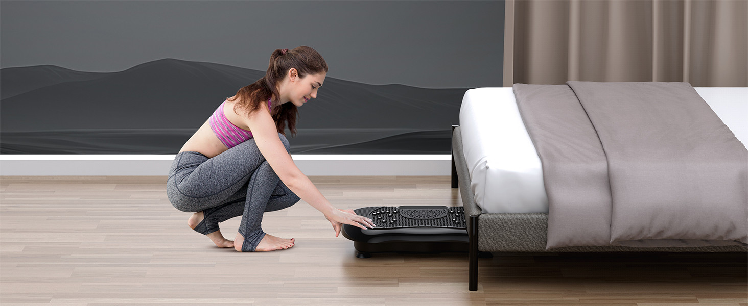 Vibration Plate Exercise Machine, Lymphatic Drainage Machine for Weight Loss, Full Body Workout V... | Amazon (US)