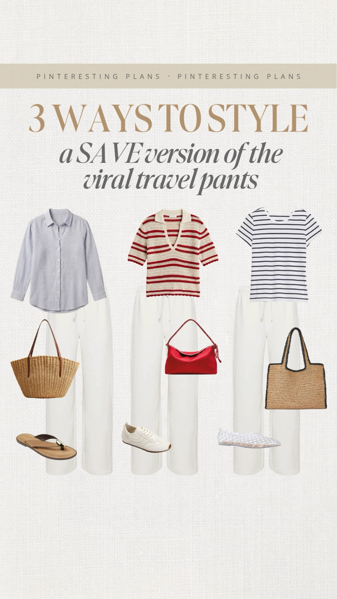 A safe version of the viral travel pants and three ways to style 🙌🏻🙌🏻￼

#LTKdayinmylife #LTKSeasonal #LTKTravel