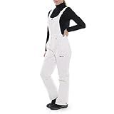 Arctix Women's Essential Insulated Bib Overalls, White, X-Large Tall | Amazon (US)