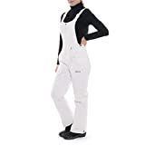 Arctix Women's Essential Insulated Bib Overalls, White, X-Large Tall | Amazon (US)