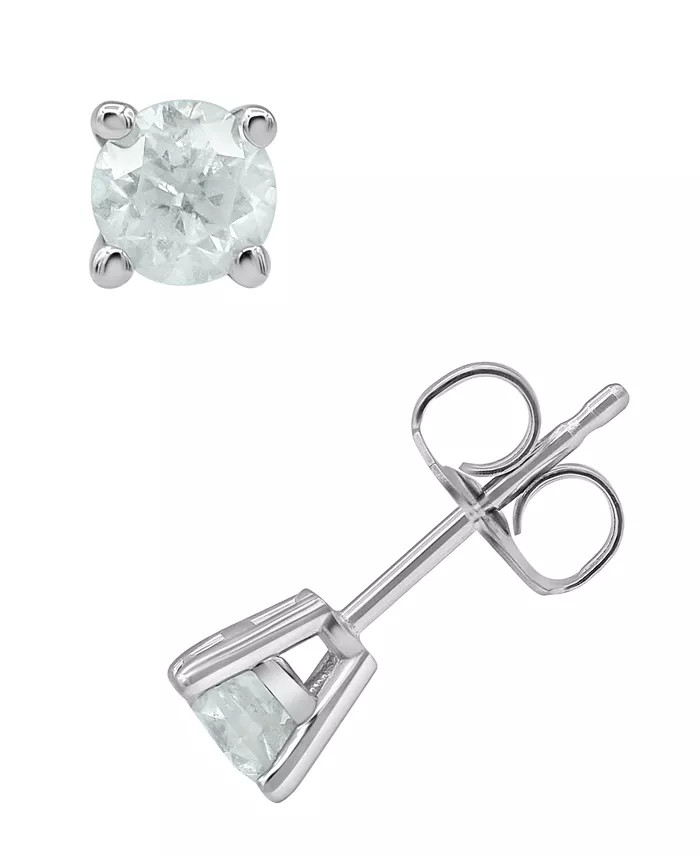 Diamond Stud Earrings (1/2 ct. t.w.) in 14k Gold or White Gold | Macys (US)