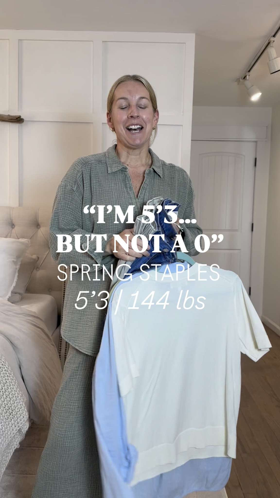 Some warm weather staples to mix n match! Mediums in all of the tops and bottoms; 29 regular jeans. Elevated casual and comfy!! 

#LTKgrwm #LTKMidsize #LTKPetite
