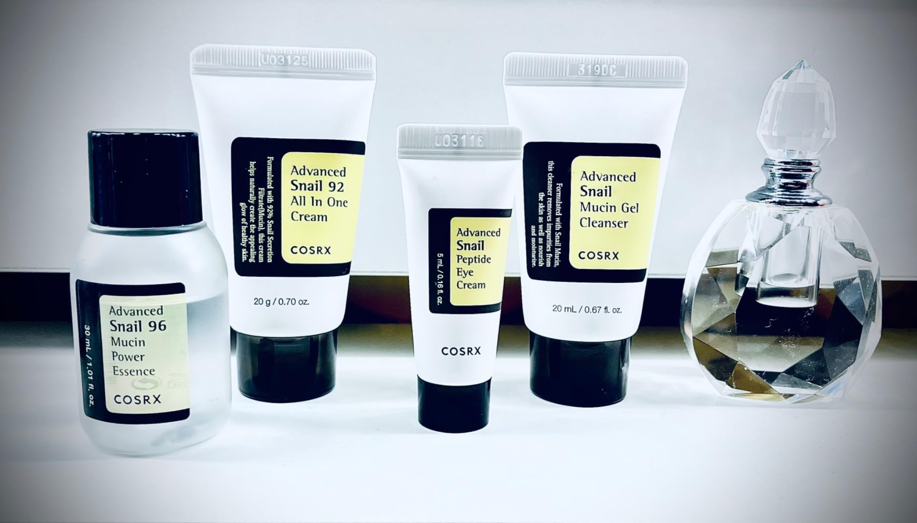 COSRX All About Snail Mucin Korean Skin Care Set, Mini Travel Essentials, Travel Size Gift Set wi... | Amazon (US)