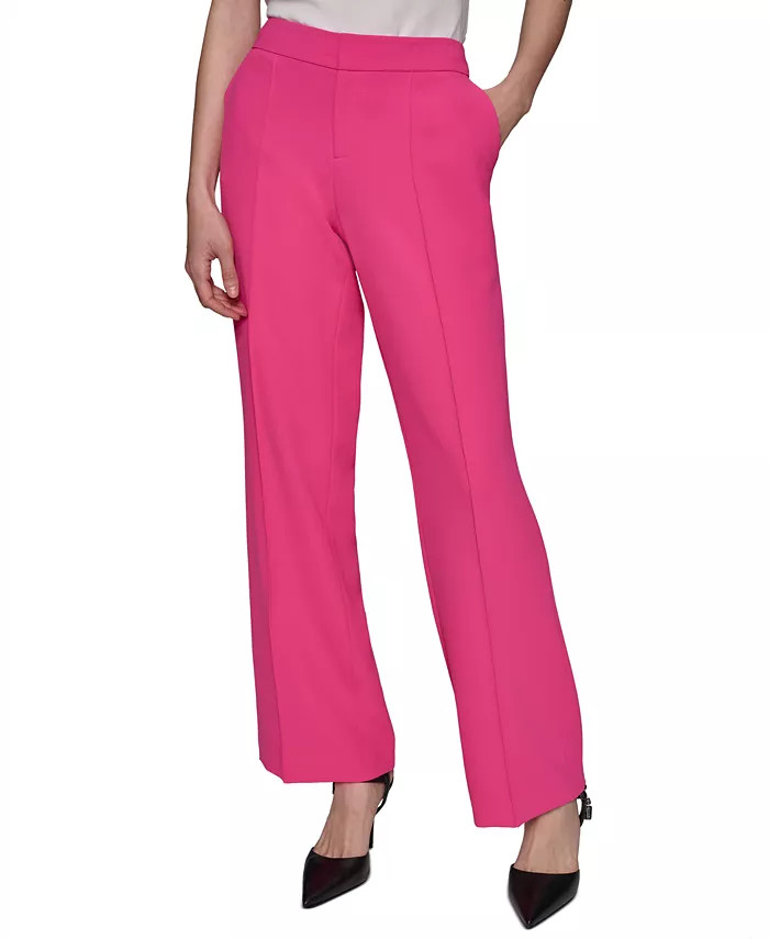 KARL LAGERFELD PARIS Women's Wide-Leg Pants - Macy's | Macy's