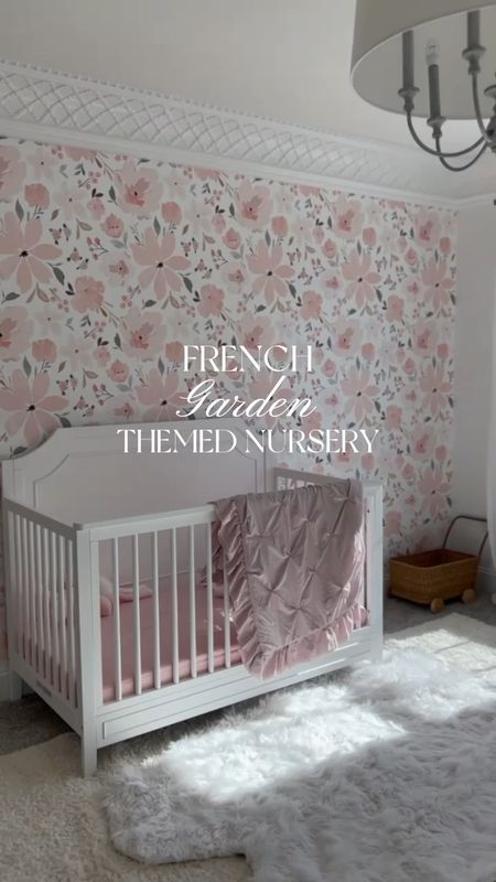 FRENCH GARDEN THEMED little girls room! The dreamiest room in our home! Wallpaper is from @spoonflower and molding is from @ekenamillwork


#nurserydecor #decorforkids #kidsroom #nurseryinspo #nurseryroom #floralwallpaper #babygirlnursery #babygirlroom #nurserydecoration #nurseryinspiration #nurseryideas #nurserydesign #nurserygoals #nurserywallpaper

#LTKxPrime #LTKhome #LTKkids
