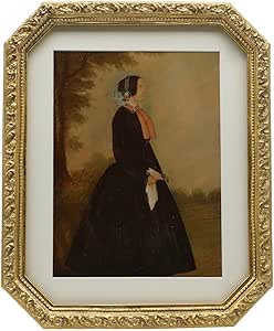 YULINK 8x10 Vintage Picture Frame, Antique Ornate Gold Octagon Photo Frame with Mat, for Tabletop... | Amazon (US)