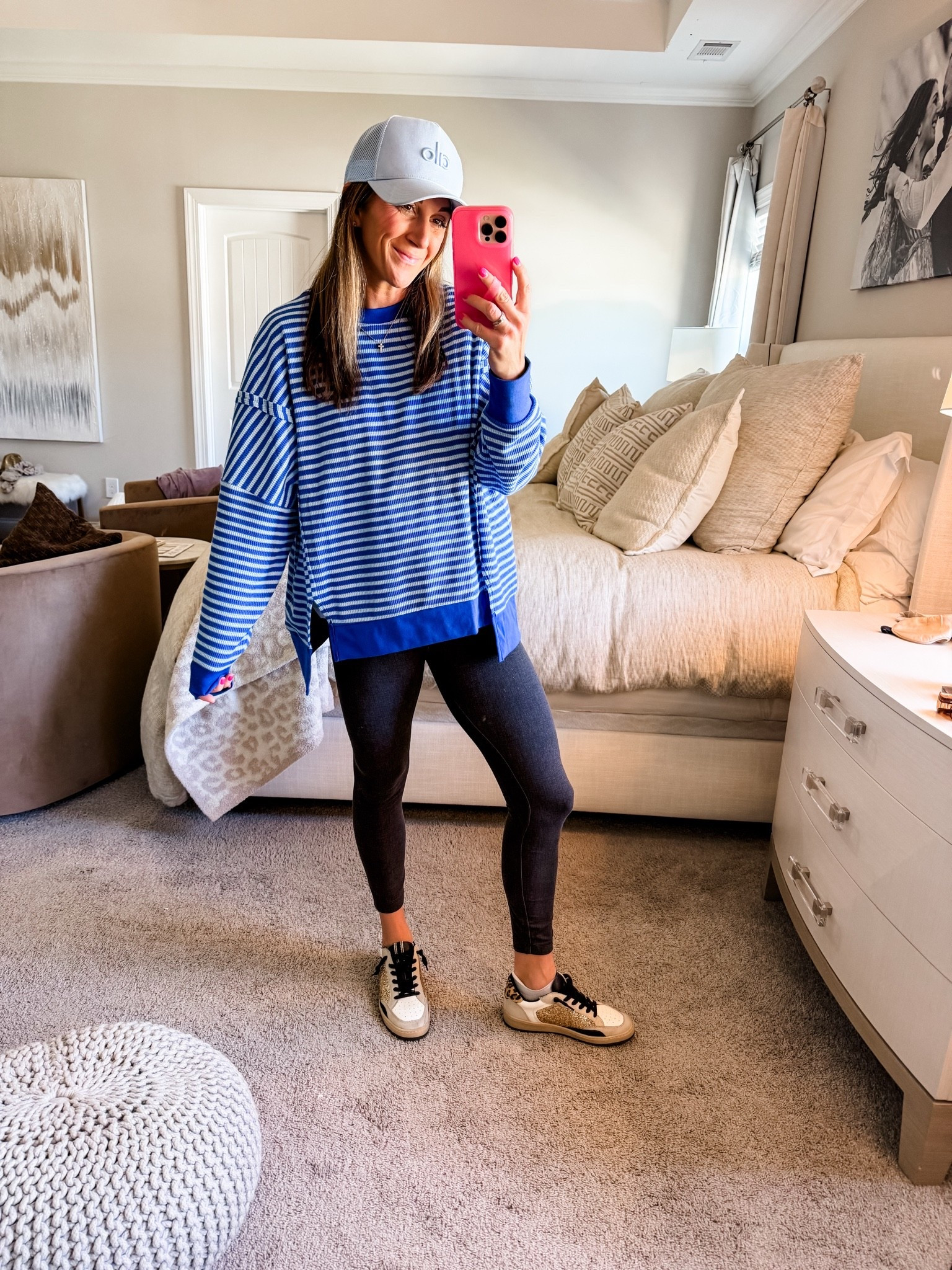 Top is a medium from Pink Lily. Comes in other colors and super cozy and great for layering for the Fall!
Leggings are Lululemon aligns (color is old). size 6/25in
Shoes are Shu Shop-love this fun style. Fit is TTS. Wearing an 8!

Hat and loopy also linked (loopy 10% off code: watsonansley10)

Click the images to shop!

Pullover | top | long sleeve | striped | leggings | Lululemon | aligns | shoes | shu shop | sneakers | hat | alo yoga | loopy | phone case | cross necklace | electric picks | aerie tee | fall | daily | mom life | tennis shoes | sparkles | sparkly

#LTKootd #LTKmomlife #LTKSeasonal