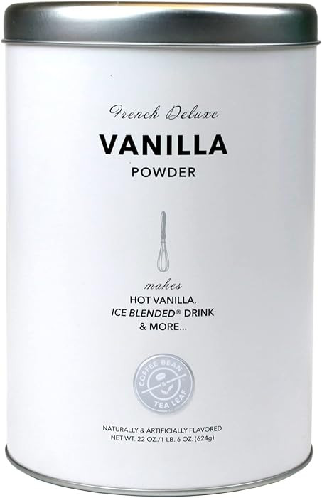 The Coffee Bean & Tea Leaf, French Deluxe Vanilla Powder, Coffee and Drink Powdered Creamer, 22 Ounce Container | Amazon (US)