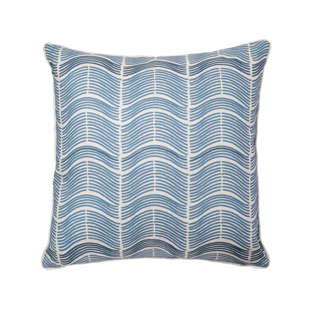 Riptide Decorative Pillow with Insert | Cailini Coastal