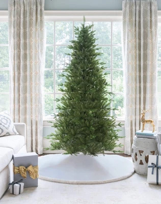 7.5' Alpine Fir Slim Tree Unlit - OPEN BOX - FINAL SALE | King of Christmas